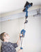 Scheppach DS930 - Wand- en Plafondschuurmachine - 710 W - 24 schuurschijven (12 ronde 12 driehoekige)