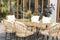 Feel Furniture - Vloerkleed voor buiten - 280x370cm - Zwartwit