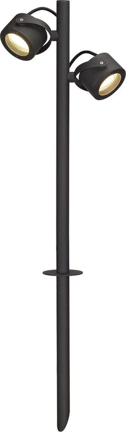 SLV buiten grondspot Sitra 360 Sl Spike - antraciet