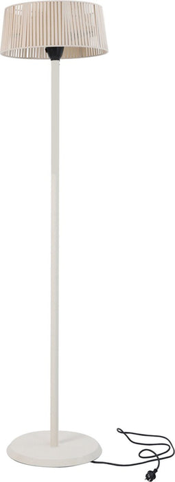 Terrasverwarmer Elektrisch - Beige Metaal - 50x50x208cm - Giga Meubel