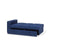 FALSTER - Slaapbank 3-zits - Blauw - Polyester