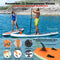 SereneLife SUP board - Antislip Opblaasbare Paddle Board met Peddel, Pomp, Leash en Accessoires