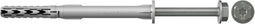 Fischer 46361 - Schroef- & muurplugset - Geschikt voor baksteen en beton - Torx TX40 (50 stuks)