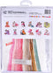 Thea Gouverneur - Borduurpakket met telpatroon - 742A - Voorgesorteerde DMC Garens - Sweet as Sugar - Aida - 31 cm x 30 cm - DIY Kit