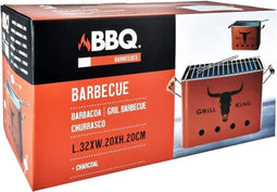 ProGarden Barbecuegrill rechthoekig mat oranje