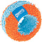 Chuckit! Indoor Roller - Hondenspeelgoed - Hondenspeeltje - Schuimrubber/Chenille - Ø12 cm - Blauw/Oranje