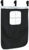 vidaXL Gordijnen - Hoogslaper - 100% polyester - Wit/Zwart