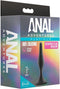 Blush Buttplug Anal Adventures Platinum Silicone Beginner Plug Medium Black Zwart