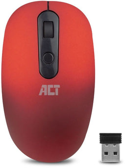 ACT AC5115 - Draadloze muis - DPI-switch 800-1000-1200 - Rood