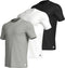 Adidas Sportswear- Active Core Cotton - Ronde Hals T-shirts - Heren Ondershirt - Zwart / Grijs / Wit