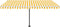 vidaXL - Luifel - automatisch - met - LED - en - windsensor - 400x350 - cm - geel - en - wit