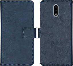 iMoshion Hoesje Geschikt voor Nokia 2.3 Hoesje Met Pasjeshouder - iMoshion Luxe Bookcase - Donkerblauw