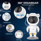 Swiftvein Astronaut - Sterren Projector - 8 kleurencombinaties met afstandsbediening - Wit