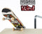 Tech Deck Performance Series - Shred Pyramid-set - Metalen rail en houten fingerboard - Multicolor