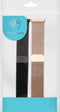 iMoshion Milanees Watch bandje Multipack voor de Fitbit Versa 4 / 3 / Sense (2) - Zwart / Rosé Goud