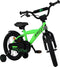 AMIGO Explorer Jongensfiets 16 Inch - Kinderfiets voor 4 tot 6 Jaar - 100-115 cm - Groen/Zwart
