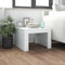 vidaXL - Salontafel - 50x50x35 - cm - bewerkt - hout - wit