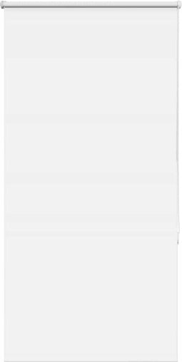 vidaXL - Rolgordijn - verduisterend - 85x150 - cm - stofbreedte - 80,7 - cm - wit