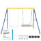 Coast Schommelframe A-Frame - Dubbel Schommelrek 249 x 185 x 181,5 cm - Blauw/Geel