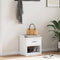 vidaXL - Gangbankje - SANDNES - wit - 45x40x50 - cm - massief - grenenhout