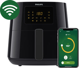 Philips Essential Connected 5000 Series - HD9280/70 - Airfryer XL 6,2 liter - Rapid Air-technologie - 7 programma's