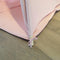 Sunny Alba Tipi Tent Pastel Roze - Wigwam Speeltent met ramen - 120x120x160cm - met Kussen kleed