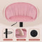 WOLTU BH428rs-1 - Barkruk - hoogte verstelbaar draaibaar - velvet roze - max 150