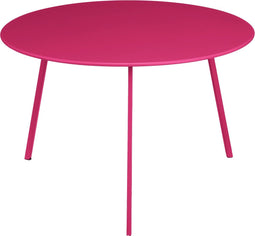 Mica Decorations Seatle - Bijzettafel - H38 x Ø58 cm - Metaal - Fuchsia