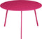 Mica Decorations Seatle - Bijzettafel - H38 x Ø58 cm - Metaal - Fuchsia