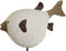 Decoratieve figuren Home ESPRIT Wit Natuurlijk Vis 24 x 10 x 33 cm