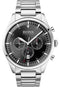 BOSS HB1513712 PIONEER - Polshorloge - Staal - Zilverkleurig - Ø 44 mm