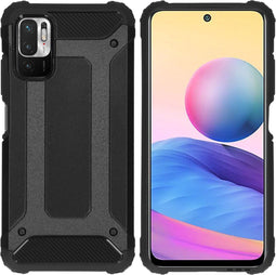 iMoshion Hoesje Geschikt voor Xiaomi Redmi Note 10 (5G) Hoesje - iMoshion Rugged Xtreme Backcover - Zwart