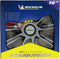 Michelin Wieldoppen - 16 Inch - Schokbestendig - Zwart/Zilver (4 stuks)