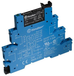 Finder 38.51.3.125.0060 Koppelrelais 110 V/AC 6 A 1x wisselcontact 1 stuk(s)