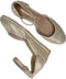 Tamaris Espadrilles - Sleehak - Klittenbandsluiting - Goud (2021)