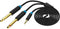 Vention 3.5 mm Jack naar 2 Keer 6.35 mm Jack Audio Kabel 2 Meter