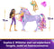 Unicorn Academy – Pop Sophia & Eenhoorn Wildstar - met 2 rijaccessoires en borstel - Speelfigurenset