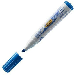 Vloeibare krijtstiften Bic Velleda 1751 Blauw (12 Stuks)