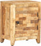 vidaXL - Nachtkastje - 40x30x50 - cm - massief - mangohout