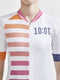 Craft HMC ENDUR GRAPHIC JERSEY W - Fietsshirt - Vochtregulerend - WHITE-GLORY - Maat L