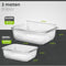 Savoré Kitchen Vershoudbakjes Set - met Stoom Deksel - Meal Prep Bakjes - Diepvriesbakjes Glas -