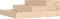 vidaXL - Plantenbak - 78x78x27 - cm - massief - grenenhout