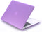 Lunso Geschikt voor MacBook Air 13 inch (2010-2017) cover hoes - case - Mat Paars