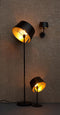 WOOOD Exclusive Pien Vloerlamp - Metaal - Zwart - 145x40x40
