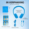 BuddyPhones Play+ - Draadloze koptelefoon - 20 uur batterijduur - Blauw