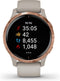 Garmin Venu - Smartwatch - GPS muziek en gezondheidsmonitoring - Rosé Goud (Grijs)