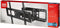 One For All WM 4661 - Muurbeugel - Geschikt voor 32-84 inch TV's - Draaggewicht 60kg - VESA 75x75 tot 600x400