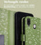 iMoshion Hoesje Geschikt voor Samsung Galaxy A20e Hoesje Met Pasjeshouder - iMoshion Design Bookcase smartphone - Groen / Green Flowers