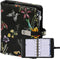 Kalpa 1311-12 Hervulbare Pocket Ringband Agenda Organizer Zee van bloemen zwart 1 week per 2 paginas 2024-2025-2026