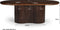 Livingfurn - Eetkamertafel Sevilla Brown 220cm - Mangohout